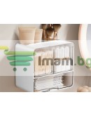 Шкаф с чекмедже органайзер за съхранение на козметика